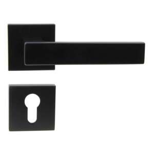 RK.C3 Torino Fekete Kilincs Szett - PZ Cilinderbetét 100986222 - Ajtógomb & Kilincs