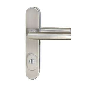 Rozsdamentes acél biztonsági ajtókilincs, henger védelemmel, R.711.ZB.N.TB3, Art.68 - Ajtó