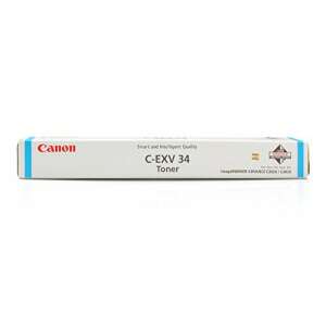 Canon C-EXV34 (19 000 lap) eredeti cyan toner 58105898 