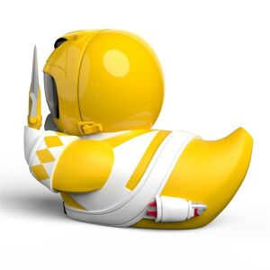 Numskull Tubbz Power Rangers Yellow Ranger duck collectible, side view - Babies & Toddler