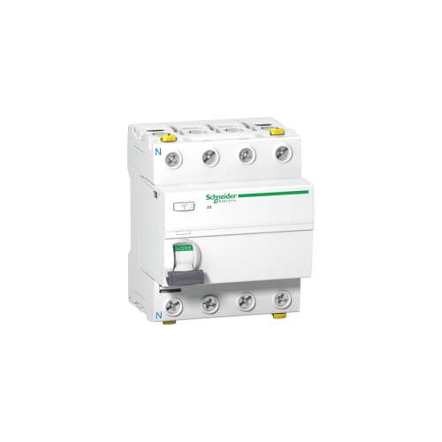Schneider Electric ACTI9 iID Fi-relé 4P 40A 30mA Clasa A întrerupător diferențial A9Z21440, întrerupător diferențial cu 4 poli