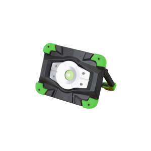 Akkumulátoros LED 10W 6500K 1000 Lm 3,7V 4400 mAh Li-Ion   szerelő reflektor külső akkumulátor funkcióval STLFL10W