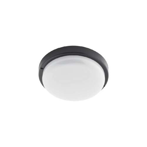 Elmark LED 15W 1350lm mennyezeti lámpa, fekete, természetes fehér, IP54