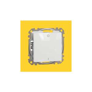 Schneider Sedna Design 102 fehér 16AX kétpólusú kapcsoló keret nélkül - Schneider Villanykapcsoló