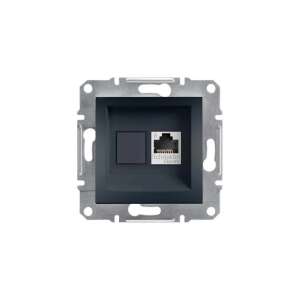 Schneider Priză de transfer de date 1xRJ45 CAT6 UTP antracit cu cadru IP20 EPH4700171 101129028 - Schneider Rame pentru întrerupătoare