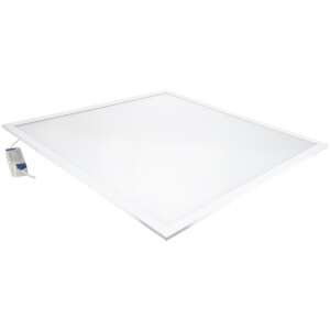 Tracon LED panel, 60x60cm, 40W, 3300lm, 4000K, fehér, ferde nézet - Tracon