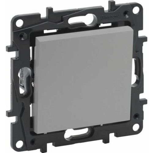 Întrerupător Legrand Niloé Step aluminiu, 10AX