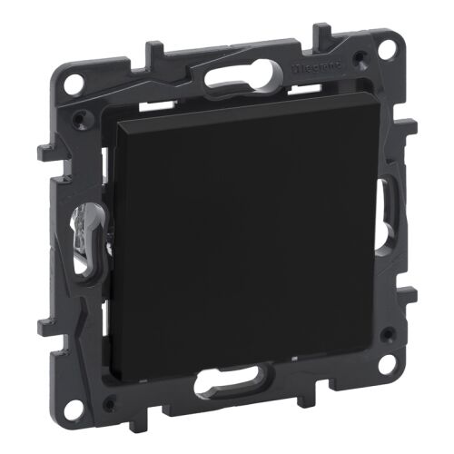 Întrerupător Legrand Niloé Step negru, 10AX