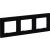 Legrand Niloe Step - cadru triplu 3x - negru 863593 101131114
