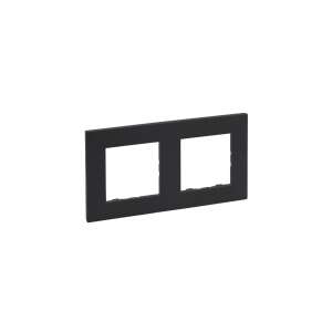 Legrand Doppelrahmen Legrand Niloe Step 863792 Anthrazit 101131089 - Legrand Rahmen für Schalter