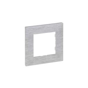 Legrand Niloé Kapcsolókeret - 1-es - Csiszolt Alumínium