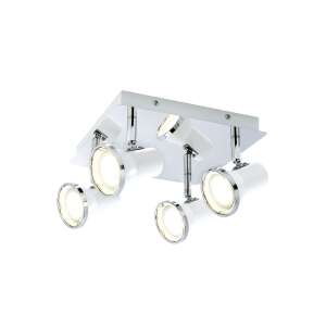 Rábalux Steve fürdőszobai mennyezeti lámpa, fehér, 4 reflektor, modern design - Lámpa & Világítás