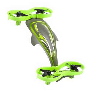 Dronă HexaCraft HC-XZ70 3 în 1, verde și gri, cu coadă de delfin - Drone