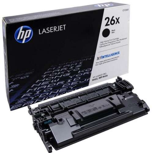HP CF226X (26X) fekete nagykapacitású tonerkazetta LaserJet Pro M402, MFP M426 nyomtatókhoz
