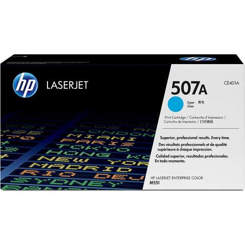 HP 507A Cyan LaserJet M551 Toner kazetta