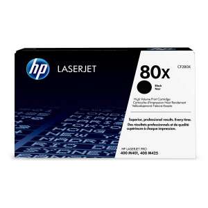HP LaserJet Pro 80X fekete eredeti lézertoner kazetta CF280X - Nyomtató & Szkenner
