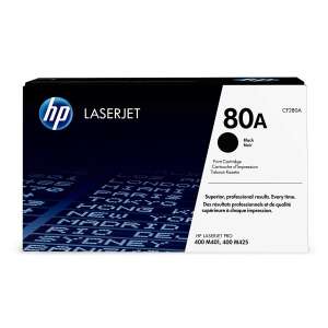 HP 80A LaserJet Pro 400 M401/MFP M425 fekete eredeti tonerkazetta - Irodaszer