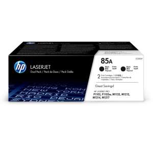 HP 85A LaserJet Pro fekete eredeti toner kazetta, dupla csomag - Nyomtató & Szkenner