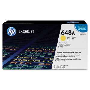 HP 648A sárga LaserJet tonerkazetta, CE262A - Irodatechnika