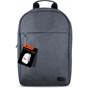 CANYON BP-4 15.6'', 12 l, 450 x 285 x 85 mm szürke-kék-fekete laptop hátizsák