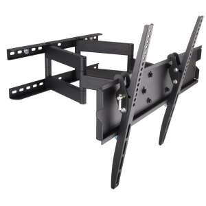 Techly 301436 TV wall mount, black, for 42-70 inch LCD/LED/PDP TVs, up to 70kg, VESA 800x400mm - Techly TV Stand and Wall Mount