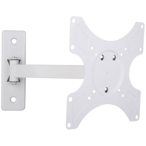 Techly Uchwyt Ścienny do TV 19-37 cali, ramię przegubowe, biały