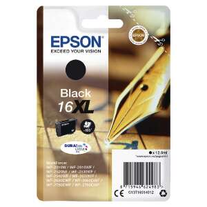 Epson T1631 Black Ink Cartridge 16XL, 12.9ml, C13T16314012 - Ink cartridge