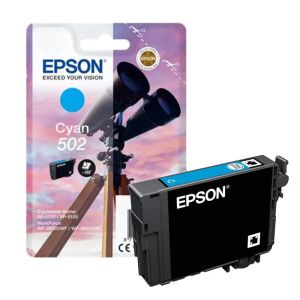 Epson 502 Cyan Tintenpatrone, T02V2, für Expression Home XP-5100 und Workforce WF-2860DWF Drucker - Epson Tintenpatronen