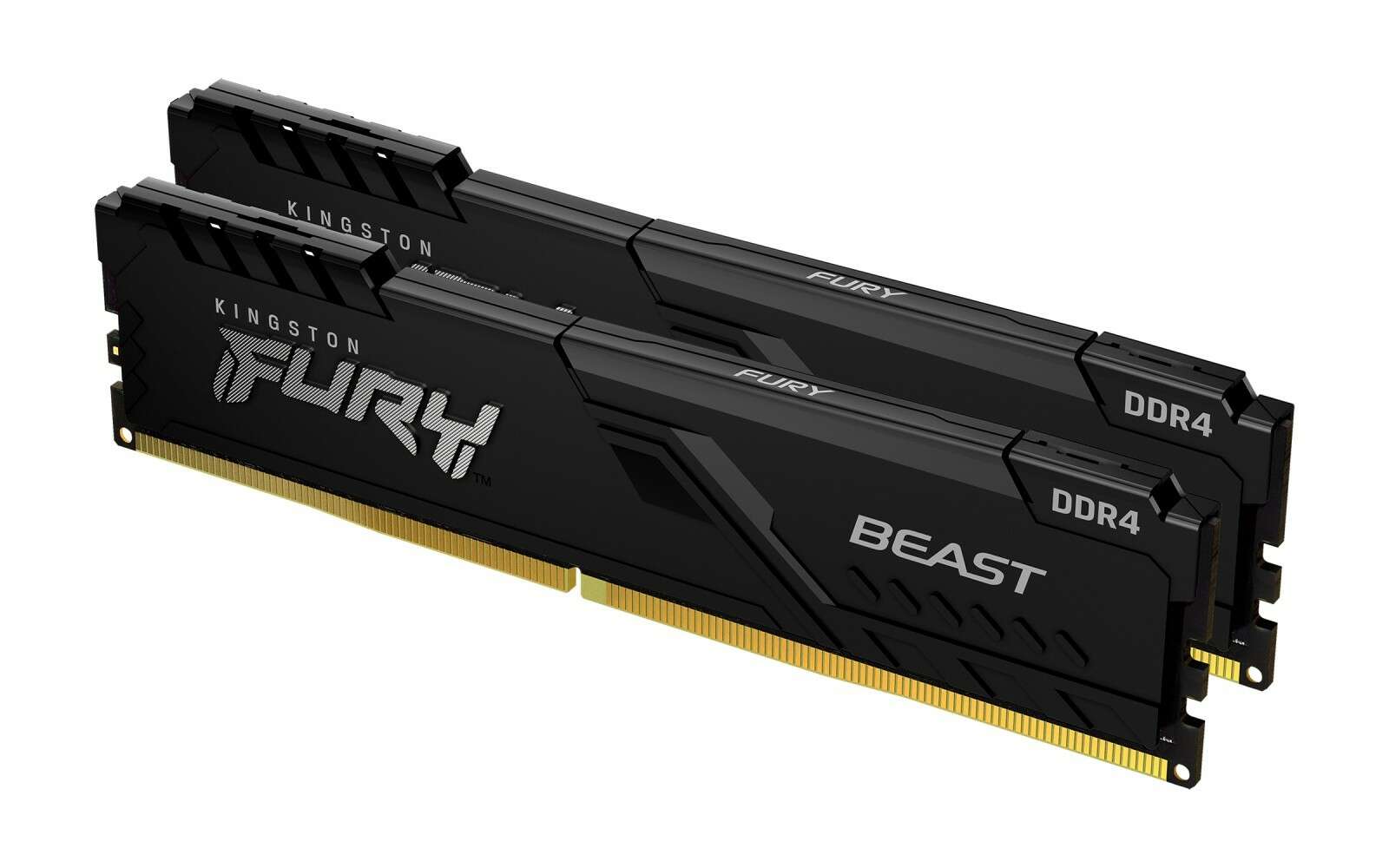 Kingston Fury Beast DDR4 32GB(2x16GB) 2666MHz CL16 DIMM 1R 1.2V m...