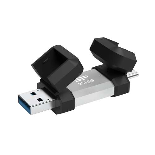 SP 256GB USB pendrive Type-A és Type-C csatlakozókkal, ezüst