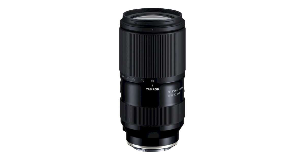 TAMRON 50-300mm f/4.5-6.3 Di III VC VXD (Sony E) | Pepita.com TAMRON 50-300mm f/4.5-6.3 Di III VC VXD (Sony E) | Pepita.com