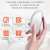 Ila Breast Enhancement Massager, white, EMS microcurrent, red light, 4 vibration modes, automatic shut-off, remote control, portable