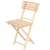Springos wooden folding chair, part of the balcony set