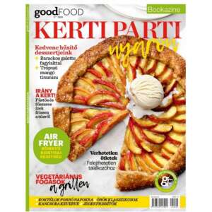 BBC Goodfood Bookazine - Kerti parti nyáron magazin borító, egy barackos galettával és fagylalttal - Egészség & Életmód könyv