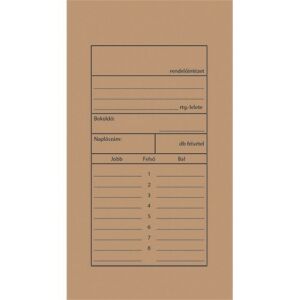 Patria - Fogászati Röntgen Tasak - 82x125 mm + 12 mm Klapn 123211373 - Patria