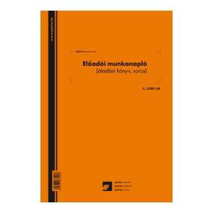 Eladói munkakönyv (20 lapos) A/4 álló - Patria