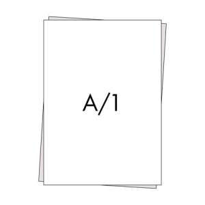 Hârtie de desen tehnic Dipa A/1, 180g, pachet de 1 - Instrumente de desen