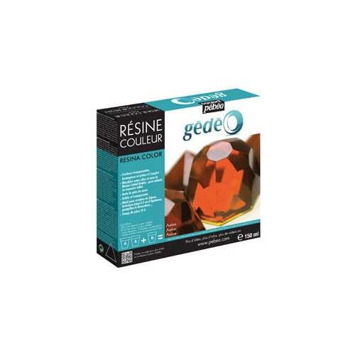 Pébéo Gédéo Színezett Gyanta, 150 ml Borostyán-sárga