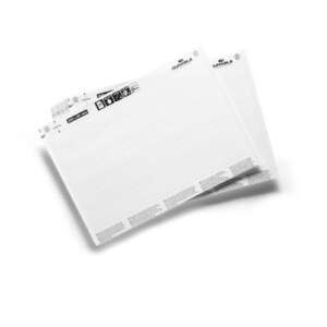 Durable A4 méretű címke betétlapok, 200 mm x 20 mm, 20 ív / csomag - Durable