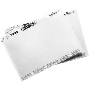 Durable A5 méretű címke betétlapok, 200 mm x 40 mm, 20 lap/csomag - Durable