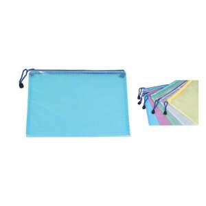 Plic transparent cu fermoar, 24x34,5 cm, pentru depozitarea și protejarea documentelor - Huse de protecţie acte