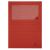 Exacompta Iratgyűjtő - A/4 - Piros - Ablakos 101334322