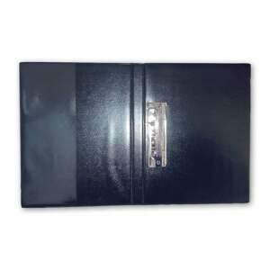 Kék A/5 PVC villámzáras mappa erős leszorítószerkezettel A/5 és A/4 méretű dokumentumokhoz - Gyorsfűző mappa