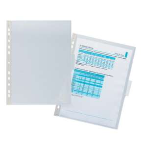Durable Function A/4 PVC átlátszó bemutatótábla átlátszó füllel, prezentációkhoz, dokumentumokhoz és egyebekhez - Durable