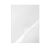 Papierumschlag Strapazierfähiges A/4 PVC 180 mic. gleiche Farbe Vorder- und Rückseite transparent 101334951