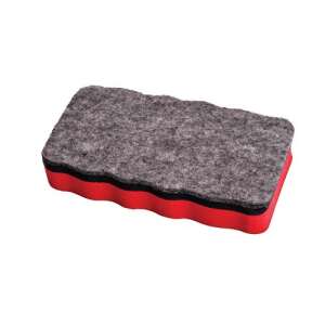 Centrum Magnetischer Trockenlösch-Radiergummi, roter und grauer Filz, für Trockenlöschtafeln - Präsentationstools