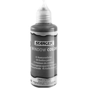 Stanger Ablakfesték Kontúr - Ólomszürke - 80 ml