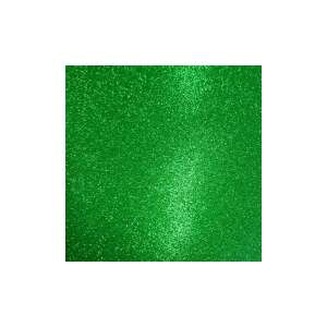 Dekorgumilap - Zöld Glitter - 20x30cm - 2mm