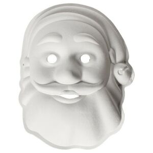 Kreatív Junior Télapó Papírálarc - Festhető - 220x285 mm