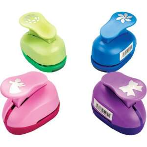 Kreatív formalyukasztó Centrum 25 mm szív, angyalka, masni, csillag, virág